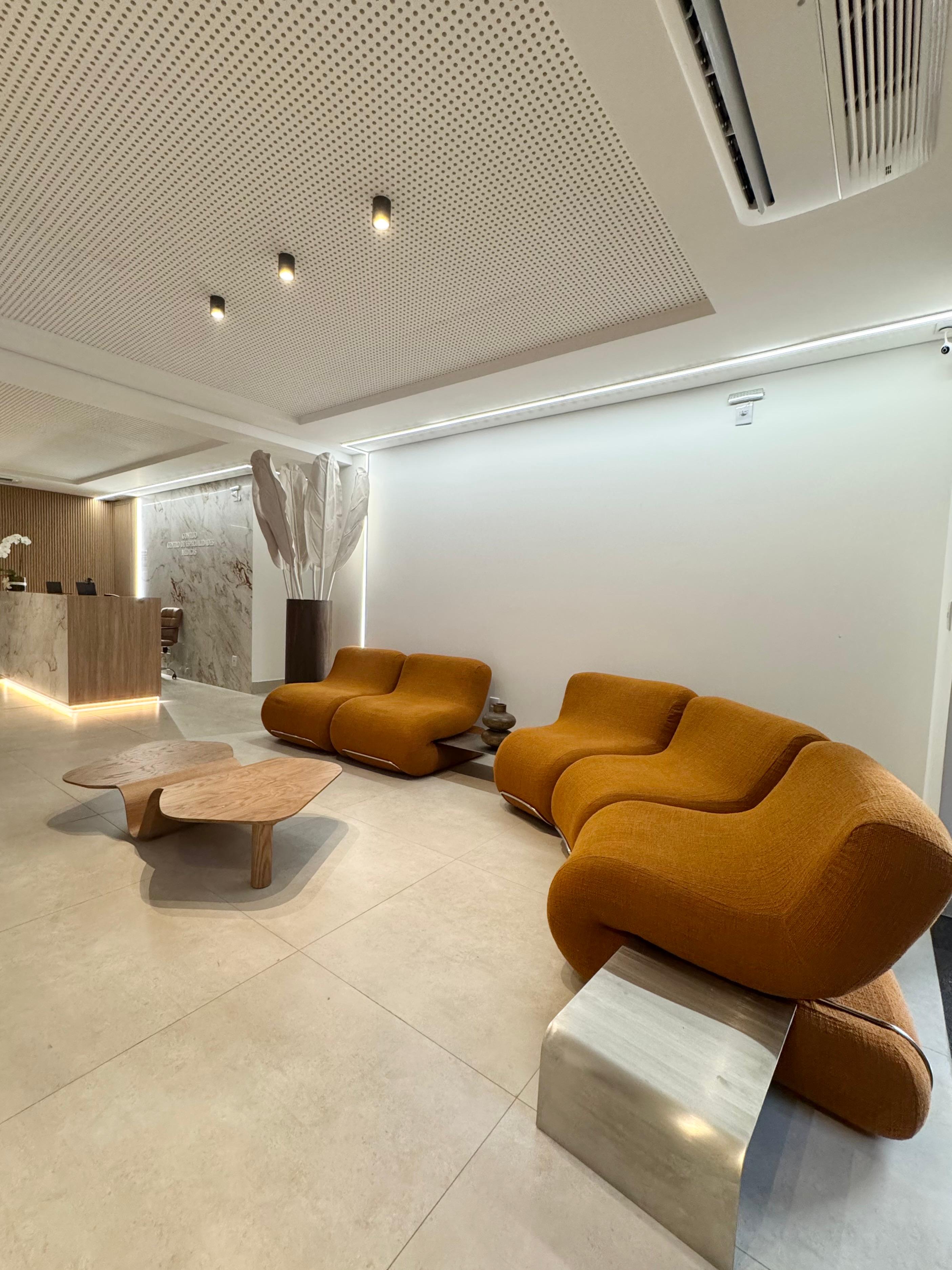 Sala de espera da Clínica Gontijo